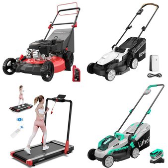 Pallet – 10 Pcs – Mowers, Unsorted, Grills & Outdoor Cooking, Exercise & Fitness – Customer Returns – LiTHELi, SEGMART, POOBOO, PowerSmart