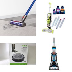 Pallet – 14 Pcs – Vacuums – Damaged / Missing Parts / Tested NOT WORKING – Bissell, Dyson, iRobot Roomba, Shark