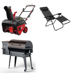 Pallet - 5 Pcs - Unsorted, Patio, Snow Removal, Grills & Outdoor Cooking - Customer Returns - LACOO, PowerSmart, KingChii