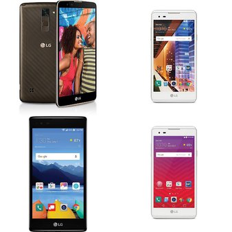 63 Pcs – LG Smartphones – Tested Not Working – Models: LG-K550, LGLS676AVB, VZW-LG-VS500PP, LGLS676ABB