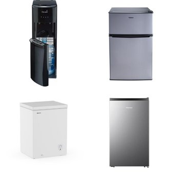 Pallet – 6 Pcs – Bar Refrigerators & Water Coolers, Freezers – Customer Returns – HISENSE, Primo Water, Galanz, Primo