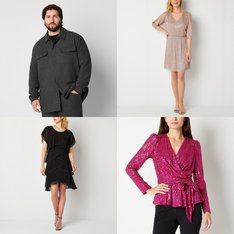 Pallet - 421 Pcs - T-Shirts, Polos, Sweaters & Cardigans, Curtains & Window Coverings, Dress Shirts, Underwear, Intimates, Sleepwear & Socks - Customer Returns - Unmanifested Apparel and Footwear, Sun Zero, Unmanifested Home, Window, and Rugs, Vintage Leather