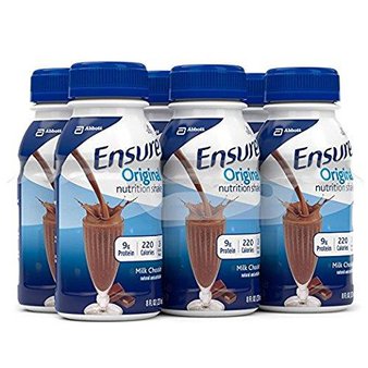 354 Pcs – Ensure Original Nutrition Shakes Milk Chocolate, 24 – 8 oz – New – Retail Ready