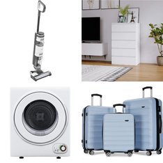 Pallet – 12 Pcs – Unsorted, Luggage, Storage & Organization, Living Room – Customer Returns – Ginza Travel, Homfa, Hommpa, Simzlife