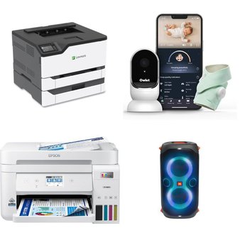 CLEARANCE! Pallet – 31 Pcs – Networking, Other, All-In-One, Portable Speakers – Customer Returns – Straight Talk, Amazfit, JBL, Razor