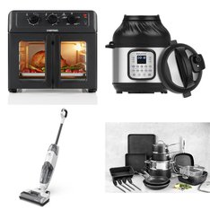 Pallet - 21 Pcs - Vacuums, Deep Fryers, Kitchen & Dining - Customer Returns - Chefman, GRANITESTONE, Ninja, Instant Pot