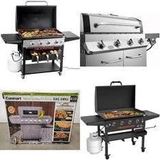 12 Pallets - 62 Pcs - Grills & Outdoor Cooking, Kitchen & Dining - Customer Returns - Blackstone, Expert Grill, ThermoPro, Mm