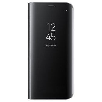 28 Pcs – Samsung EF-ZG950CBEGUS Galaxy S8 S-View Flip Cover with Kickstand, Black – New – Retail Ready
