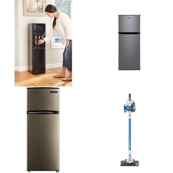 CLEARANCE! 2 Pallets – 34 Pcs – Vacuums, Bar Refrigerators & Water Coolers, Refrigerators, Freezers – Customer Returns – Hoover, Hart, Tineco, Galanz
