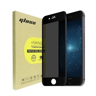 44 Pcs – KSWNG TD068 iPhone 8 Plus / 7 Plus Privacy Screen Protector, black – New – Retail Ready