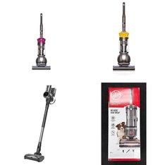 Pallet - 19 Pcs - Vacuums - Damaged / Missing Parts / Tested NOT WORKING - Tineco, Shark, Hoover, Dyson