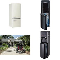 CLEARANCE! Pallet - 7 Pcs - Bar Refrigerators & Water Coolers, Pressure Washers, Refrigerators - Customer Returns - Black Max, Primo Water, Primo, Igloo