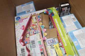 3 Parcel Boxes – 61 Pcs – Stuffed Animals, Vehicles, Trains & RC – OPEN BOX UNTESTED RETURNS – Walmart