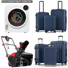 Pallet – 12 Pcs – Luggage, Laundry, Snow Removal, Blankets, Throws & Quilts – Customer Returns – Travelhouse, Ktaxon, Zimtown, PowerSmart