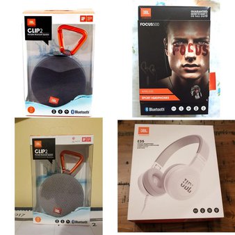 21 Pcs – Headphones & Portable Speakers – Refurbished (GRADE C) – JBL, Monster, Ion, Nyne