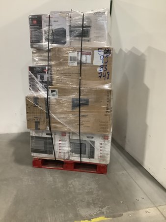 1 Pallets – 21 Pcs – Microwaves, Toasters & Ovens – Untested Customer Returns – Major Retailer