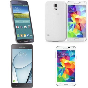 11 Pcs – Samsung Galaxy S5 Smartphones – Tested Not Working – Models: WFMSAS550TGP5, STSAS903VCPWP, SM5G900VZWAVZW, SM-G900AZWAATT
