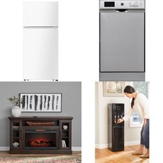 6 Pallets - 37 Pcs - Bar Refrigerators & Water Coolers, Refrigerators, Freezers, Fireplaces - Customer Returns - Primo, Primo Water, Galanz, Primo International
