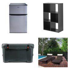 CLEARANCE! 3 Pallets - 30 Pcs - Bar Refrigerators & Water Coolers, Office, Camping & Hiking, Patio - Customer Returns - Mainstays, Galanz, Ozark Trail, Member's Mark