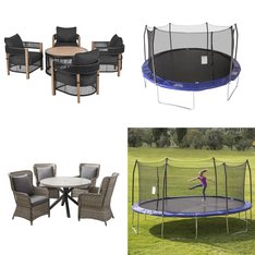 Pallet - 6 Pcs - Trampolines - Damaged / Missing Parts / Tested NOT WORKING - Skywalker, Better Homes & Gardens, Flybar, Better Homes and Gardens