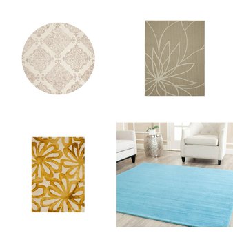 Pallet – 20 Pcs – Decor, Rugs & Mats, Curtains & Window Coverings – Mixed Conditions – Safavieh, Unmanifested Home, Window, and Rugs, Radici USA, Maples