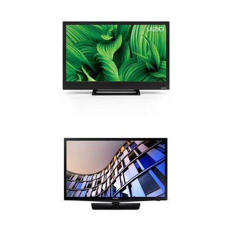 3 Pcs – LED/LCD TVs (19″ – 24″) – Refurbished (GRADE A, GRADE B, No Stand) – VIZIO, Samsung