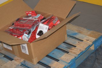 1 Parcel Box – 105 Pcs – Milwaukee Tools – Untested Customer Returns – Major Retailer