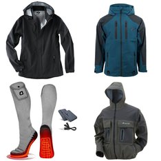 Pallet - 124 Pcs - Jackets & Outerwear, T-Shirts, Polos, Sweaters, Mens, Jeans, Pants & Shorts - Customer Returns - Major Retailer Camping, Fishing, Hunting