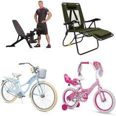 CLEARANCE! Pallet - 28 Pcs - Office, Camping & Hiking, Cycling & Bicycles, Exercise & Fitness - Overstock - Mainstays, GCI Outdoor