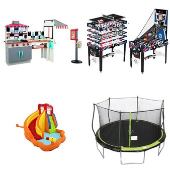 Pallet – 11 Pcs – Powered, Pretend & Dress-Up, Outdoor Play, Trampolines – Customer Returns – MGA Entertainment, Razor, H2OGO!, Bounce Pro