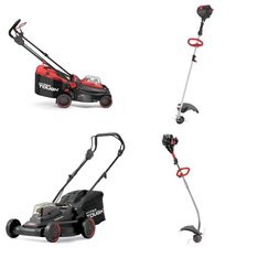 Pallet - 8 Pcs - Mowers, Other, Trimmers & Edgers - Customer Returns - Hyper Tough, Ozark Trail, Macwagon