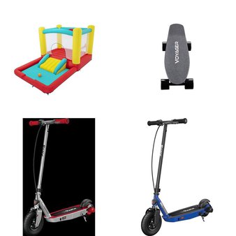Pallet – 15 Pcs – Powered, Outdoor Play, Cycling & Bicycles – Customer Returns – Bounceland, Razor, Hover-1, Play Day