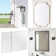 Pallet - 8 Pcs - Decor, Bath, Unsorted, Hardware - Open Box Like New - Signature Hardware, Miseno