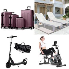 Pallet - 8 Pcs - Vehicles, Patio, Powered, Exercise & Fitness - Customer Returns - Funcid, EVERCROSS, UNBRANDED, Ktaxon