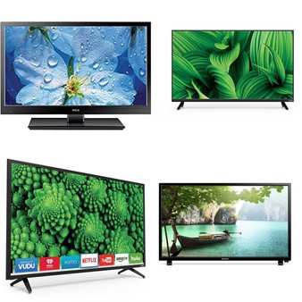 41 Pcs – TVs – Tested Not Working – VIZIO, Samsung, RCA, ELEMENT