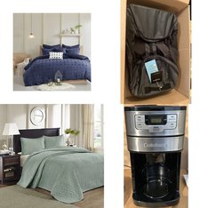 6 Pallets - 2501 Pcs - Curtains & Window Coverings, Decor, Sheets, Pillowcases & Bed Skirts, Bath - Mixed Conditions - Sun Zero, Eclipse, Madison Park, No 918