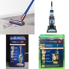 Pallet – 11 Pcs – Vacuums – Damaged / Missing Parts / Tested NOT WORKING – Bissell, Shark, Hoover, Dyson