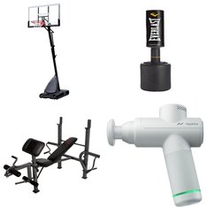 Pallet - 8 Pcs - Outdoor Sports, Exercise & Fitness, Massagers & Spa - Customer Returns - Everlast, Umbro, Marcy, HyperIce
