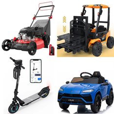 Pallet - 4 Pcs - Vehicles, Powered, Mowers - Customer Returns - EVERCROSS, WISAIRT, UHOMEPRO, PowerSmart