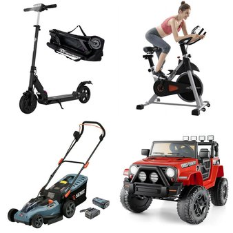 Pallet – 7 Pcs – Exercise & Fitness, Grills & Outdoor Cooking, Unsorted, Powered – Customer Returns – Upgo, Zimtown, EVERCROSS, Funcid