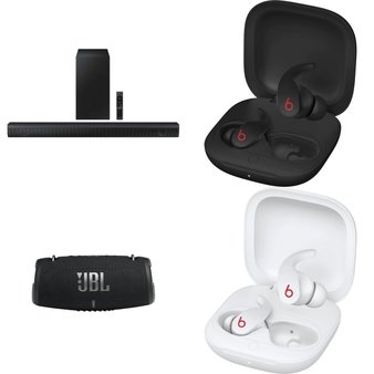 Pallet – 103 Pcs – In Ear Headphones, Speakers, Audio Headsets – Open Box Customer Returns – JBL, onn., Skullcandy, Philips
