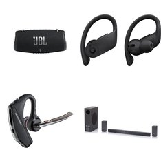 Pallet - 146 Pcs - In Ear Headphones, Over Ear Headphones, Speakers - Open Box Customer Returns - Skullcandy, onn., Apple, Wicked Audio