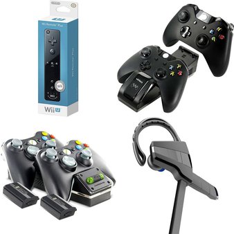 Pallet – 494 Pcs – Video Game Accessories – Customer Returns – Nyko, Onn, Snakebyte, NINTENDO