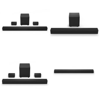 Pallet – 17 Pcs – Speakers, Accessories, Portable Speakers – Customer Returns – VIZIO, onn., ION Audio, TCL