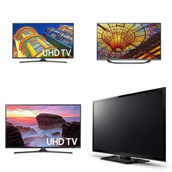 10 Pcs – LED/LCD TVs (46″ – 55″) – Refurbished (GRADE A, GRADE B) – Samsung, LG