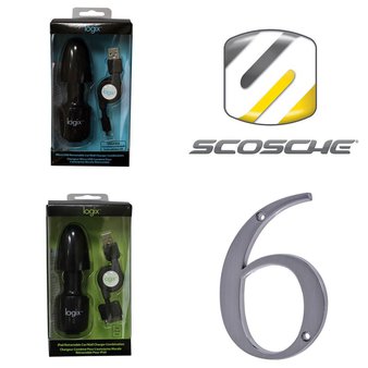 Pallet – 644 Pcs – Accessories, Cordless / Corded Phones, Other, Stereos – Customer Returns – Scosche, VTECH, Onn, LOGIX