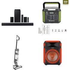 Pallet - 26 Pcs - Generators, Portable Speakers, Speakers, Vacuums - Customer Returns - SWISS TECH, Monster, Samsung, Tineco