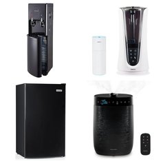 Pallet - 11 Pcs - Bar Refrigerators & Water Coolers, Humidifiers / De-Humidifiers, Refrigerators - Customer Returns - Primo, HoMedics, Igloo