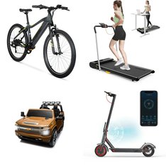 Pallet – 10 Pcs – Exercise & Fitness, Powered, Cycling & Bicycles, Camping & Hiking – Customer Returns – AOVOPRO, Dpforest, Geemax, Hyper Bicycles