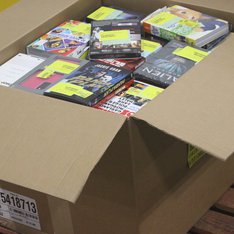 1 Parcel Box - 197 Pcs - DVD Discs, Cases - NEW/SEALED Products - Walmart
